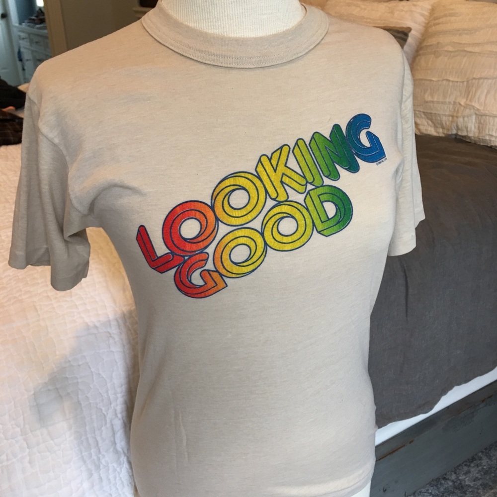 Vintage 1979 “Looking Good” t shirt